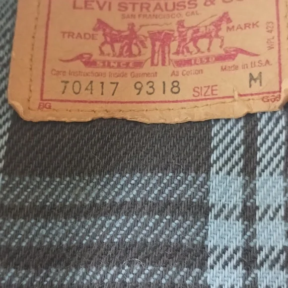 Levi's vintage lined jean jacket - Picture 3 of 8